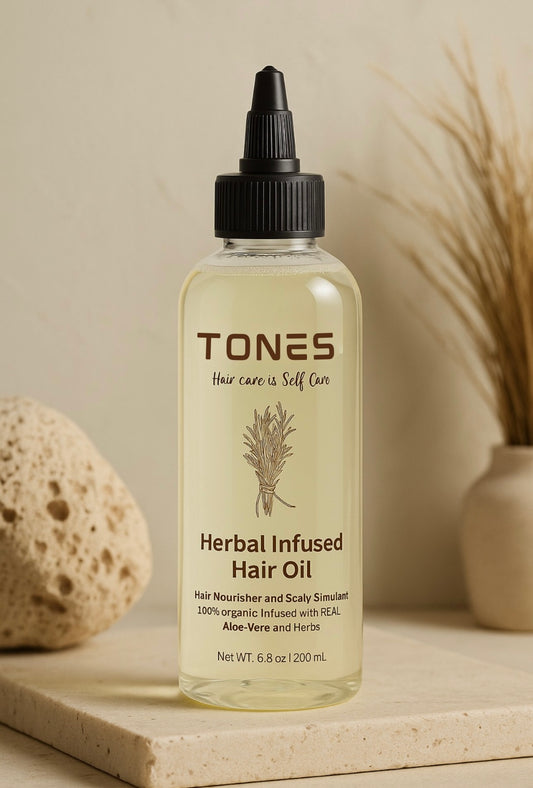 Tones Herbal Infused Aloe Vera Oil