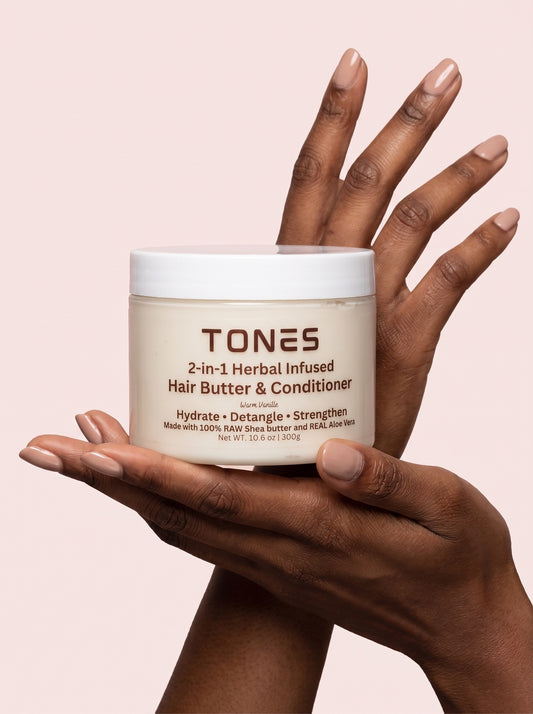 Tones 2-in-1 Hair Butter and Conditioner, Warm Vanille